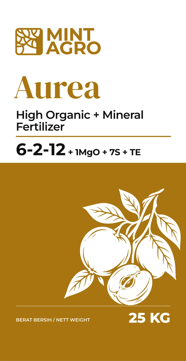 Mint Agro Aurea 6-2-12 + 1MgO + 7S + TE, 25 kg bag