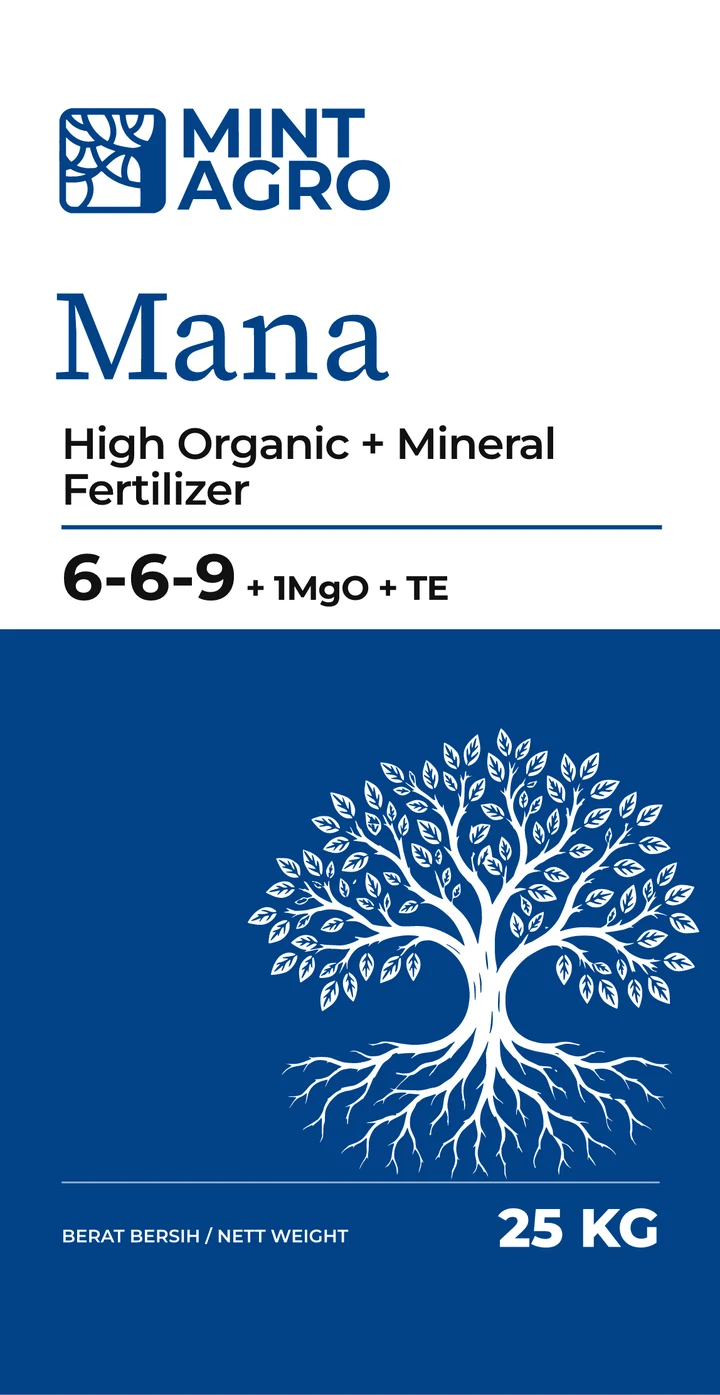 Mint Agro Mana 6-6-9 + 1MgO + TE, 25 kg bag